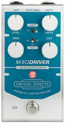 Overdrive, distortion & fuzz effect pedal Origin effects M-EQ Driver