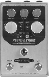 Modulation, chorus, flanger, phaser & tremolo effect pedal Origin effects REVIVAL TREM