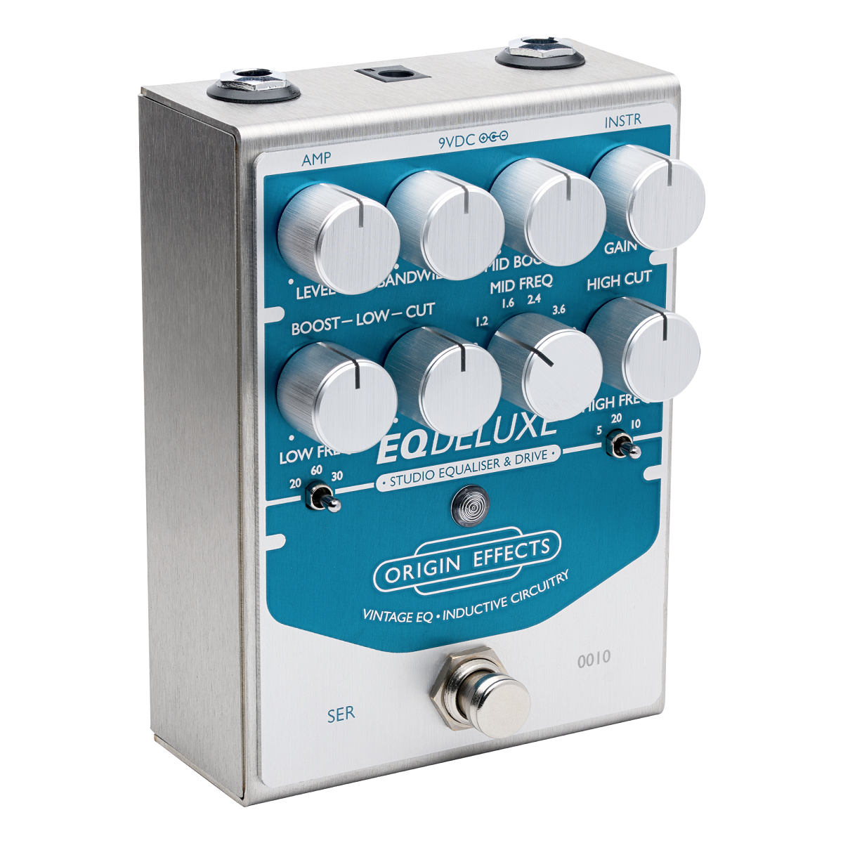 Origin Effects Eq Deluxe Studio - Compressor, sustain & noise gate effect pedal - Variation 1