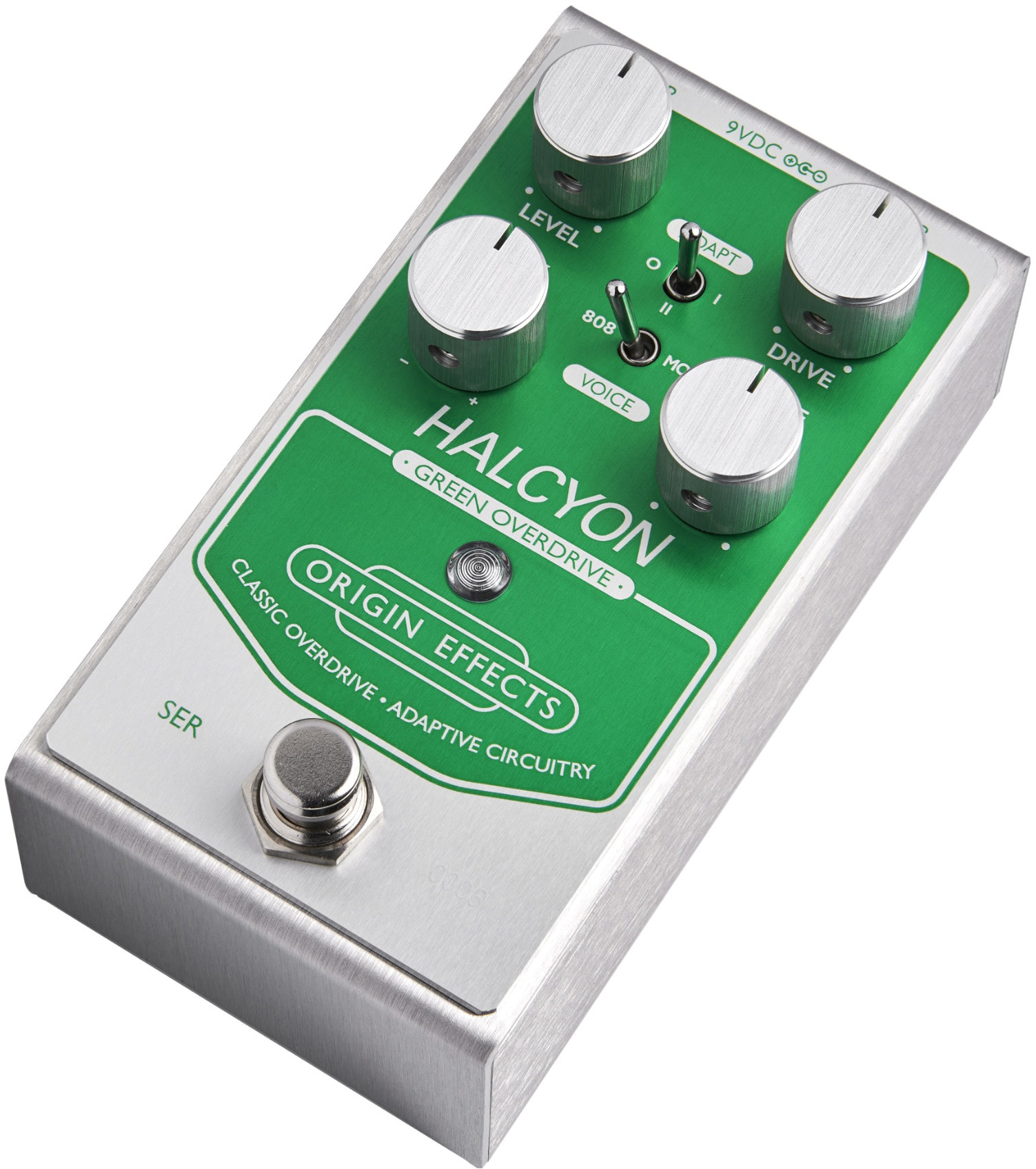 Origin Effects Halcyon Green Overdrive - Overdrive, distortion & fuzz effect pedal - Variation 1