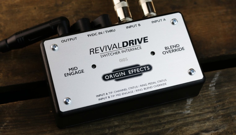 Origin Effects Revival Drive Switcher Interface - Switch pedal - Variation 1