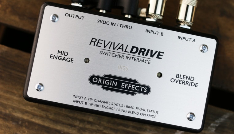 Origin Effects Revival Drive Switcher Interface - Switch pedal - Variation 2