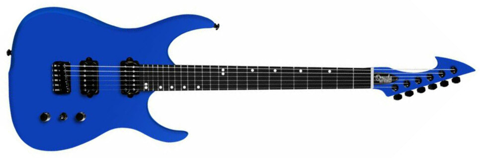 Ormsby Hype Gti-s 6 Standard Scale Hh Ht Eb - Mid Blue - Str shape electric guitar - Main picture