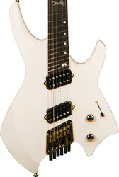 Multi-scale guitar Ormsby Goliath Headless GTR 6 Run 14 - Ermine white