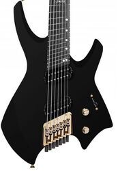 Multi-scale guitar Ormsby Goliath Headless GTR 7 Run 14 - Tuxedo black