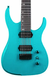 7 string electric guitar Ormsby Hype GTI-S 7 Standard Scale - Blue azure 
