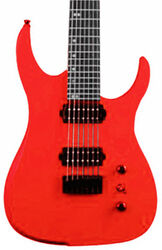 7 string electric guitar Ormsby Hype GTI-S 7 Standard Scale - Rosso corsa