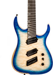Multi-scale guitar Ormsby Hype GTR 7 Swamp Ash - Azzurro blue
