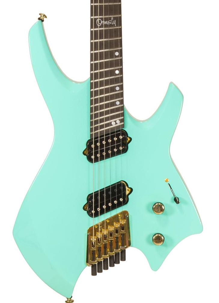 Multi-scale guitar Ormsby Goliath Headless GTR 6 Run 14C - Sea foam