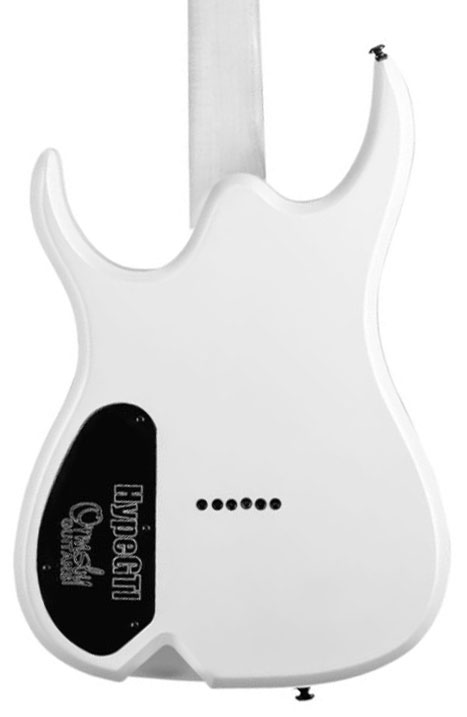 Ormsby Hype Gti-s 6 Standard Scale Hh Ht Eb - White Ermine - Str shape electric guitar - Variation 1