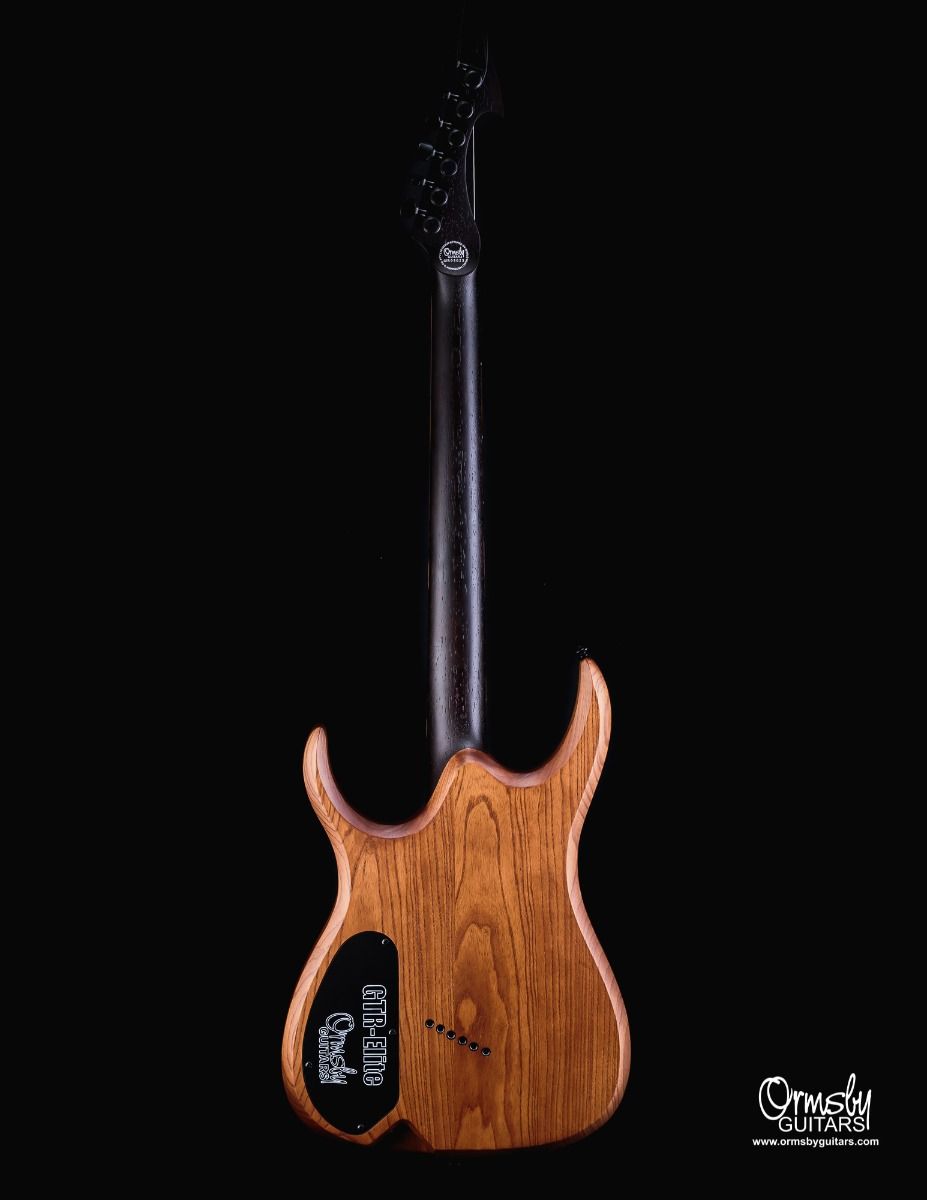 Ormsby Hype Gtr Elite 6c Multiscale 2h Ht Eb - Copper Print - Multi-Scale Guitar - Variation 1