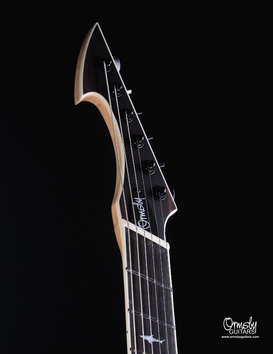 6-Strings Blue Electric Guitars Special Shark Shape HH Pickups 6 Strings  Guitar