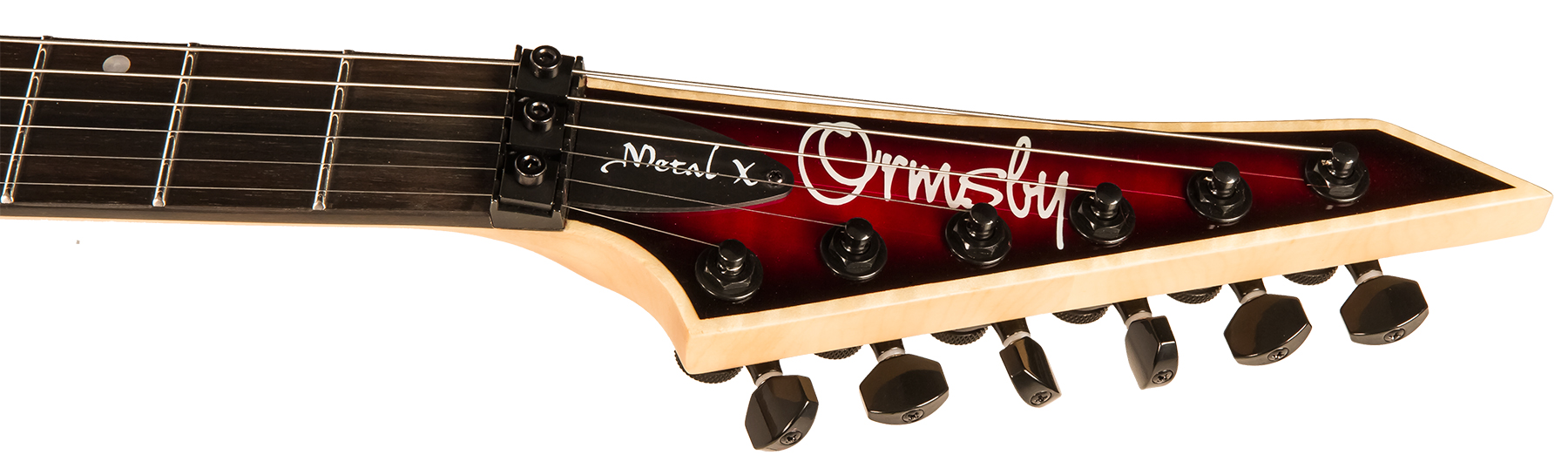 Ormsby Metal X 6 Hh Fr Eb - Red Dead - Metal electric guitar - Variation 4