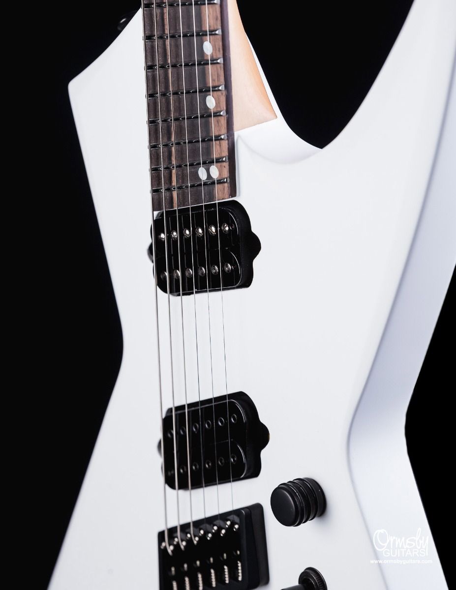 Ormsby TX GTR Carbon 6 - ermine white Tel shape electric guitar