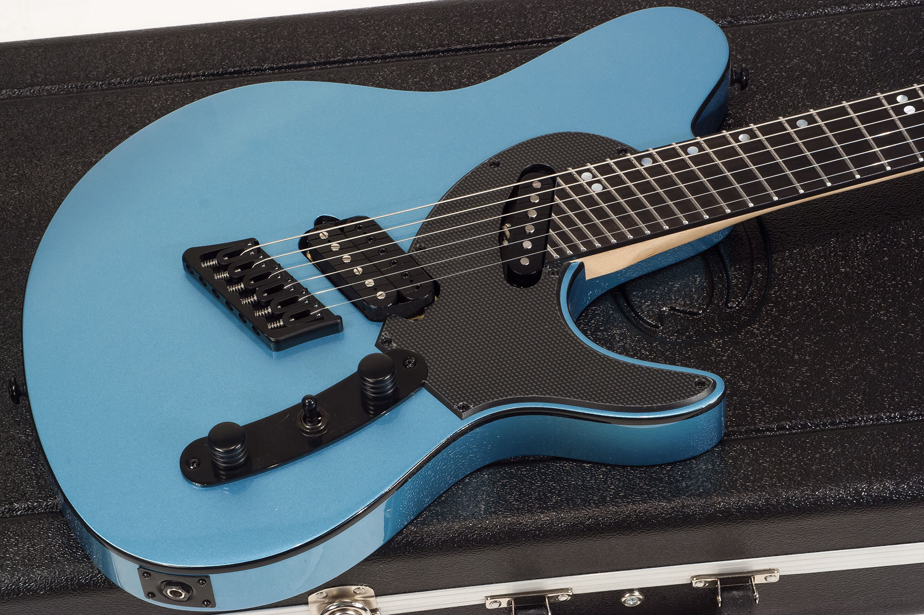Ormsby TX GTR 6 - azure blue Multi-scale guitar blue