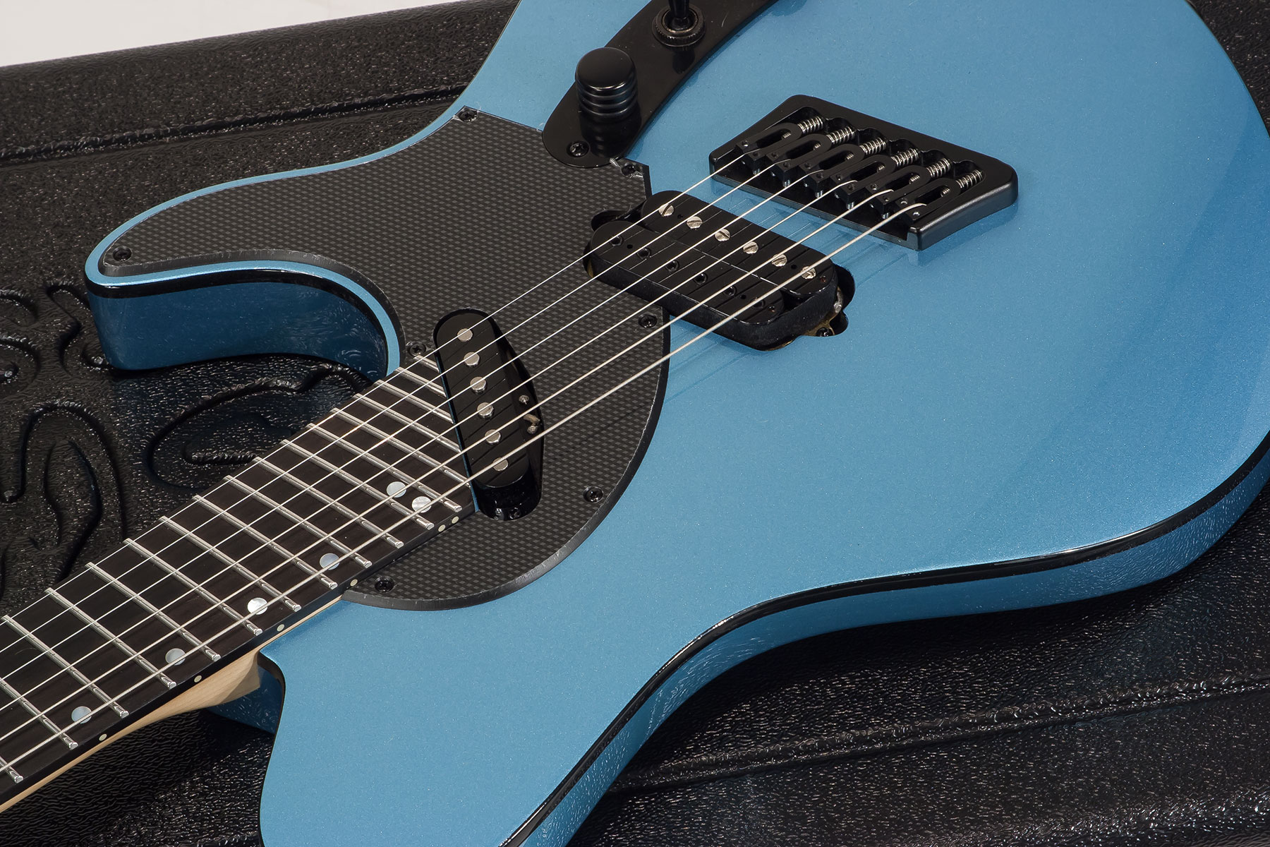 Ormsby Tx Gtr 6 Hs Ht Eb - Azure Blue - Multi-Scale Guitar - Variation 2