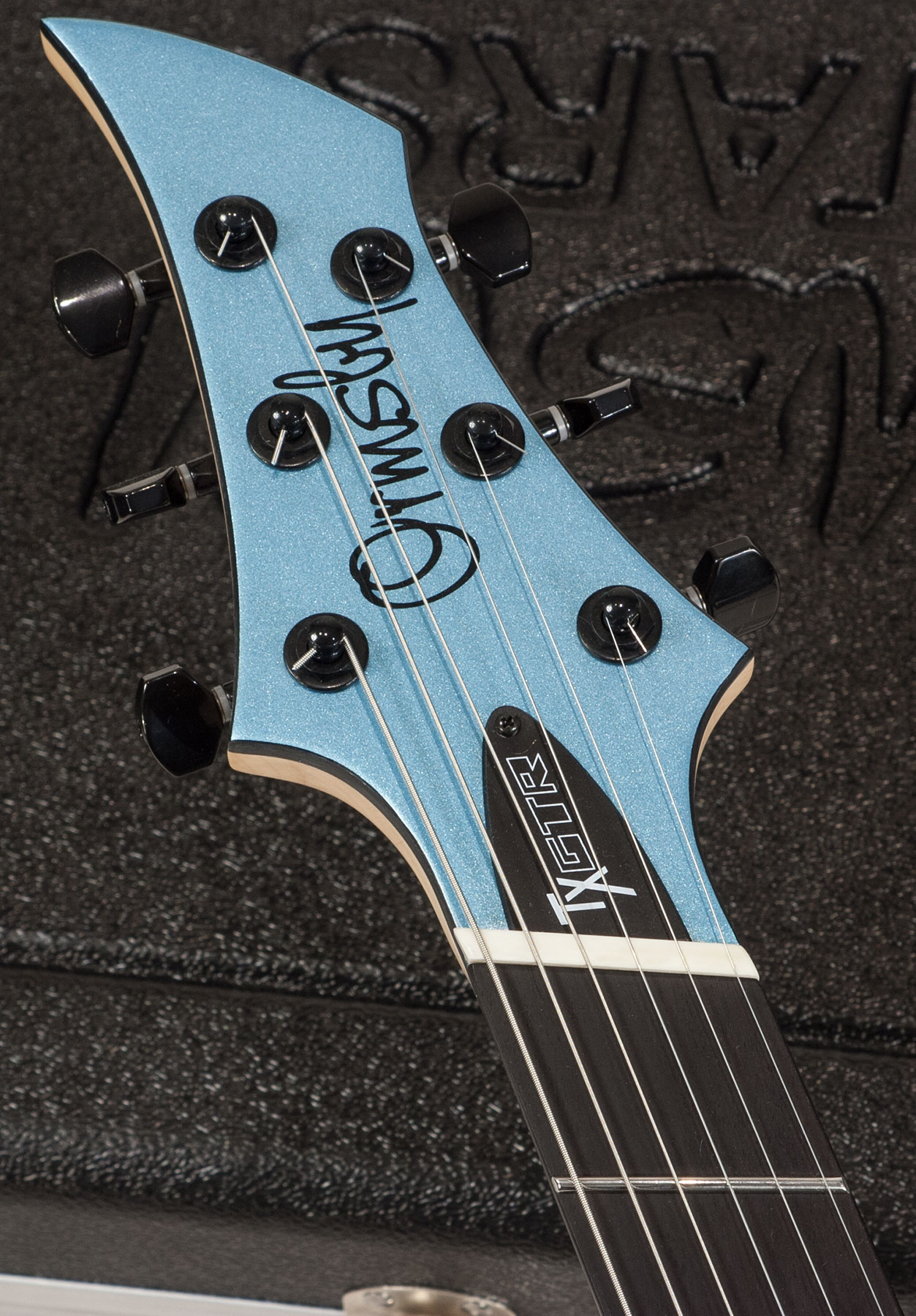 Ormsby Tx Gtr 6 Hs Ht Eb - Azure Blue - Multi-Scale Guitar - Variation 4