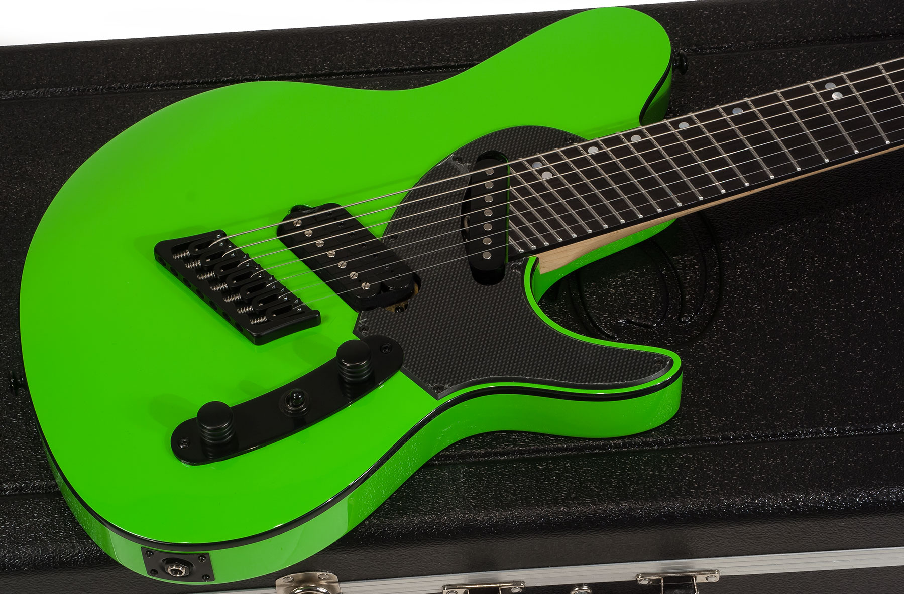 Ormsby Tx Gtr 7 Hs Ht Eb - Chernobyl Green - Multi-Scale Guitar - Variation 1