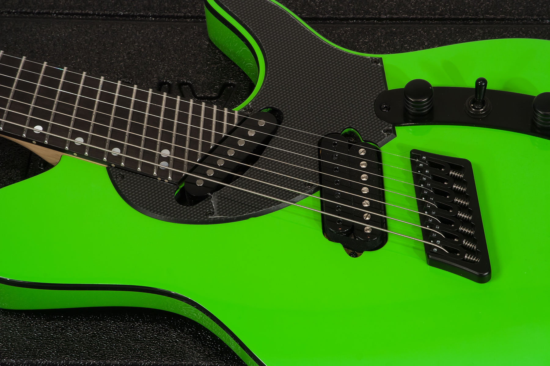 Ormsby Tx Gtr 7 Hs Ht Eb - Chernobyl Green - Multi-Scale Guitar - Variation 2