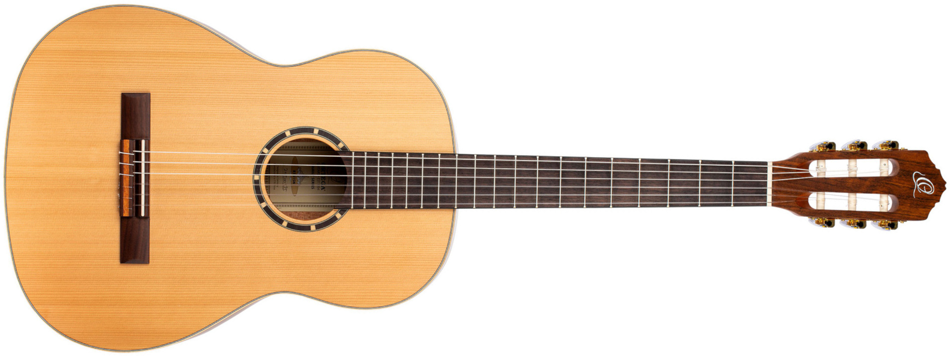 Ortega R131 48mm Table Massive Cedre Acajou So + Housse - Natural - Classical guitar 4/4 size - Main picture