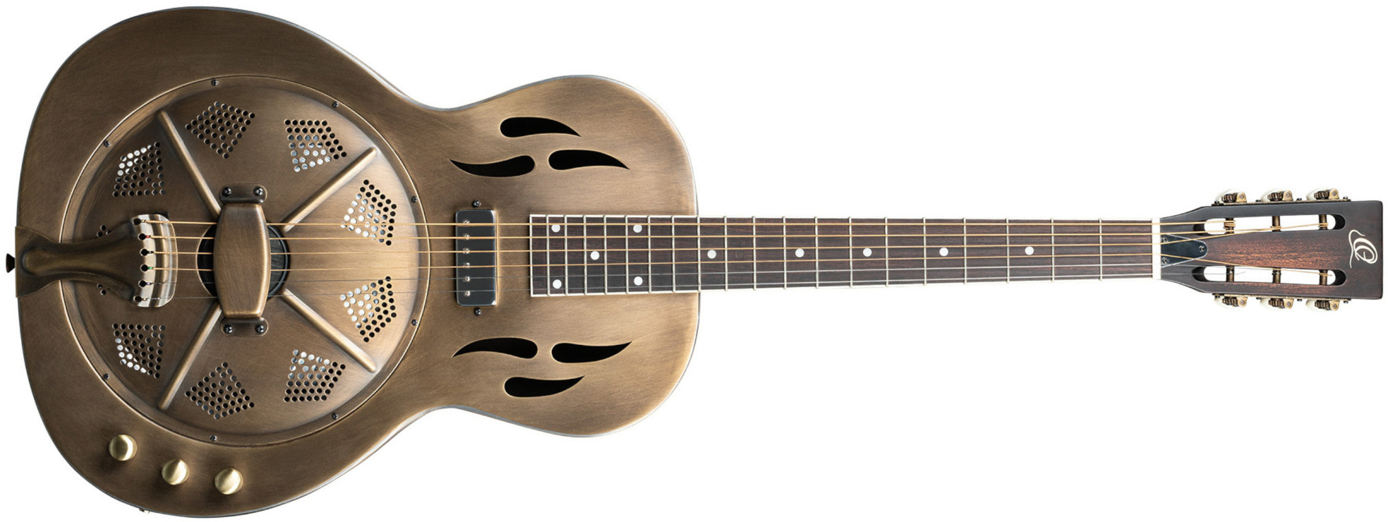 Ortega Rrg60e Resonator - Antique Burst - Dobro resonator - Main picture