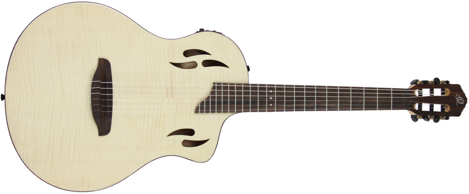 Ortega Tourplayer Deluxe Lau - Natural - Classical guitar 4/4 size - Main picture