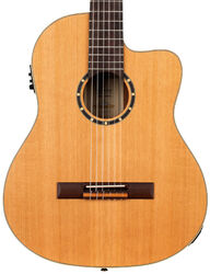 Classical guitar 4/4 size Ortega RCE131 52mm - natural