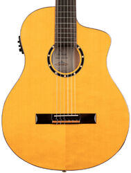 Classical guitar 4/4 size Ortega RCE170F 52mm - natural