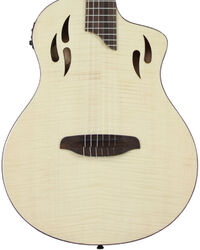 Classical guitar 4/4 size Ortega RTPFE 1 Tourplayer Deluxe - Natural