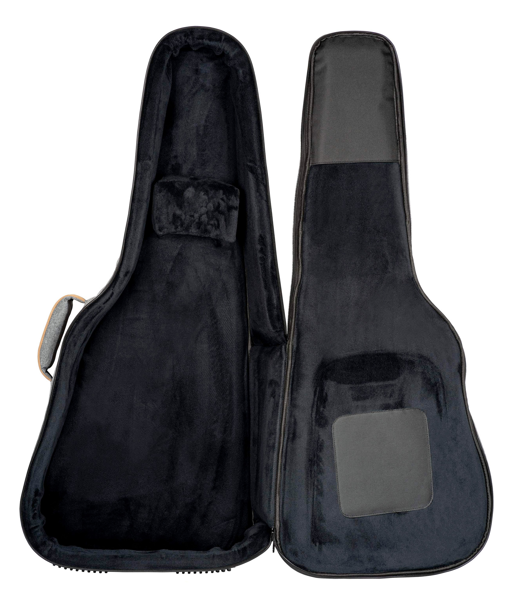 Ortega Housse Folk Dreadnought Dlx Grey - Acoustic guitar gig bag - Variation 1