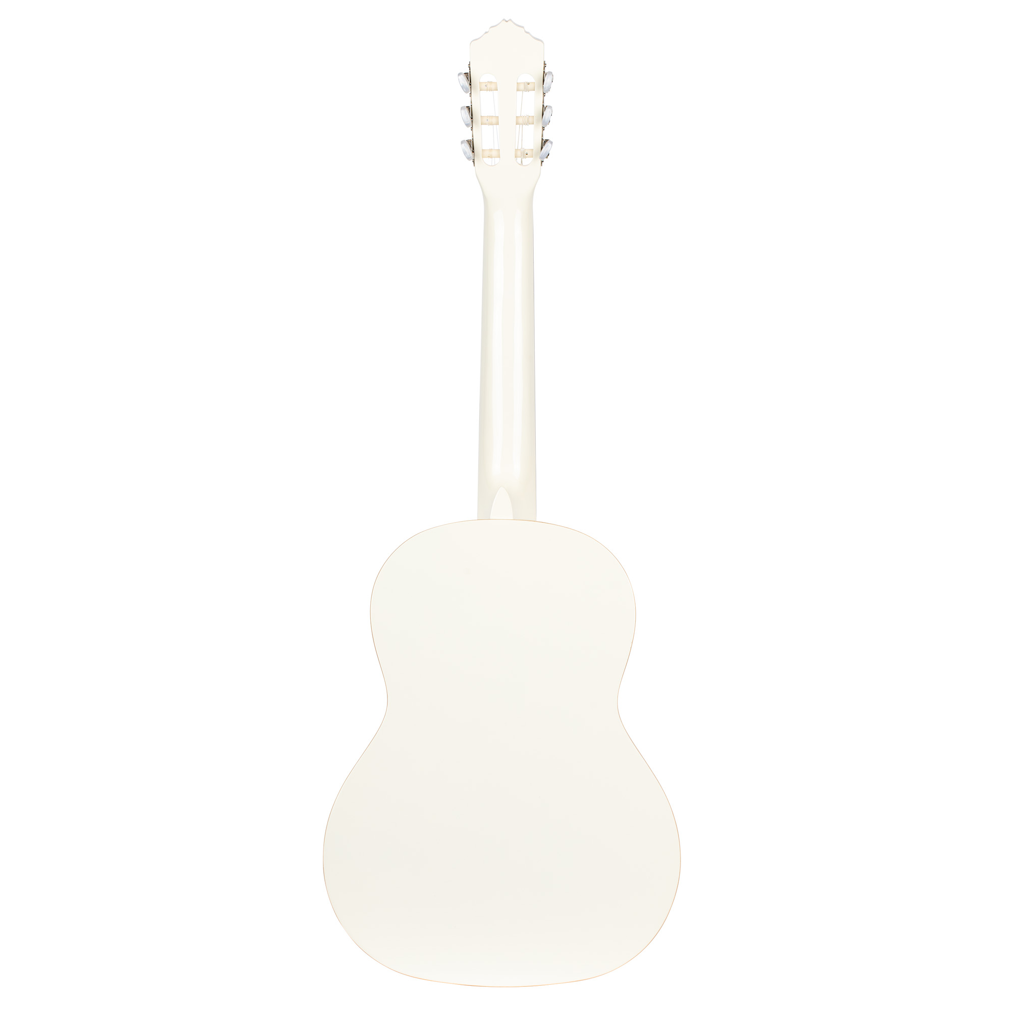Ortega R121 Gloss 52mm Epicea Acajou So + Housse - White - Classical guitar 4/4 size - Variation 2