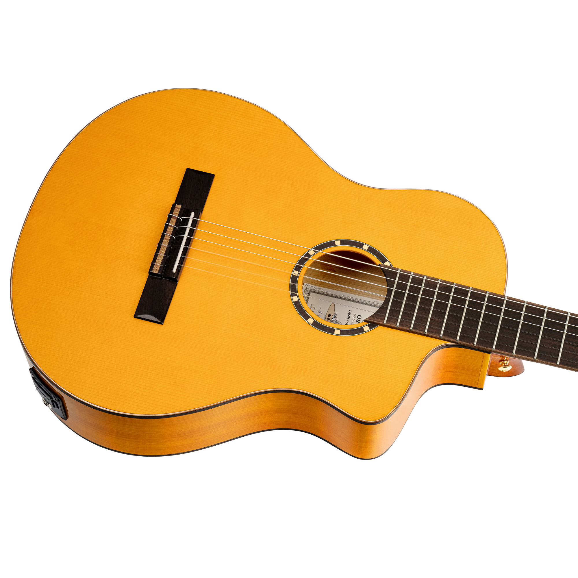 Ortega Rce170f 52mm Table Massive Epicea Cypres So + Housse - Natural - Classical guitar 4/4 size - Variation 1