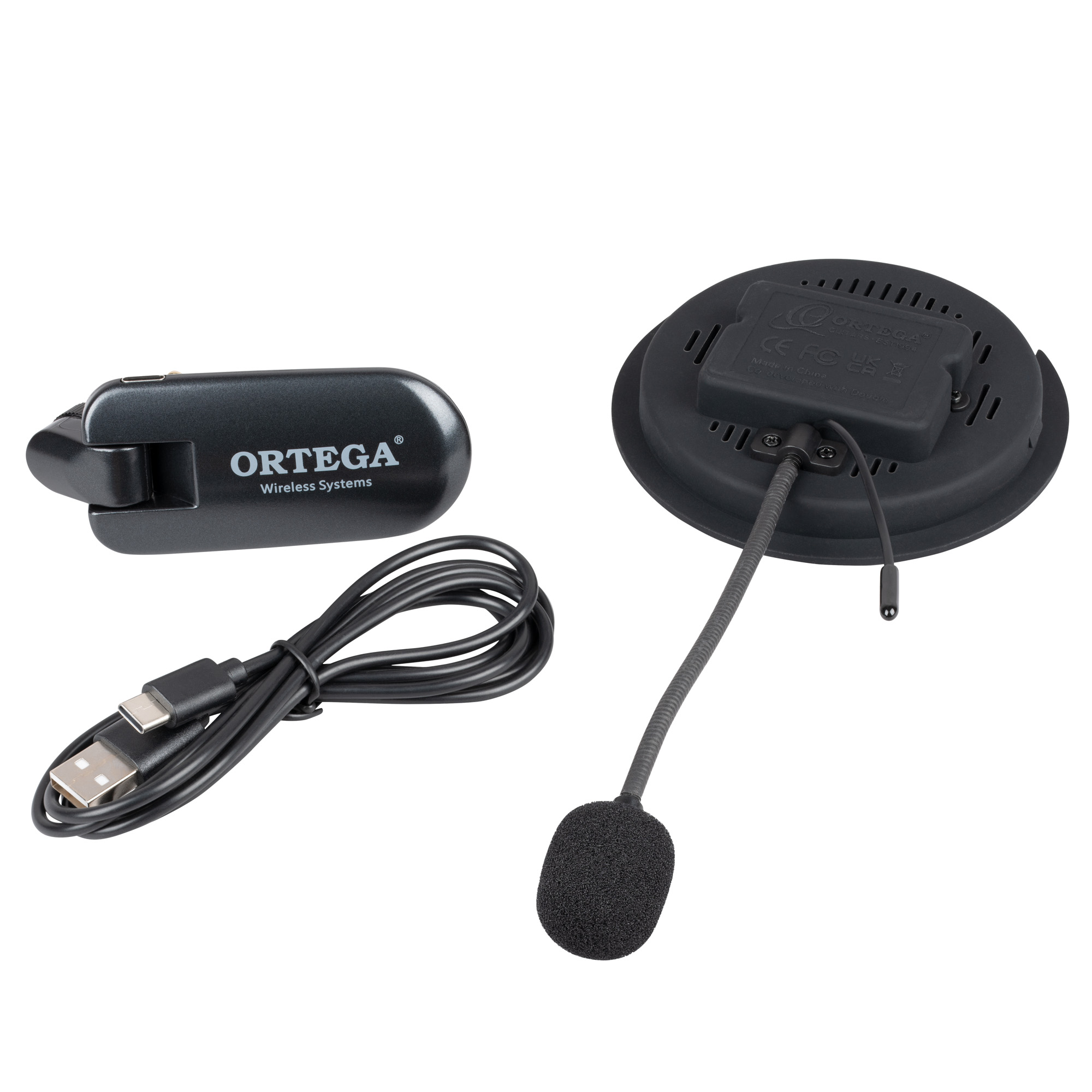 Ortega Rosace 86 Mm - Wireless microphone for instrument - Variation 1