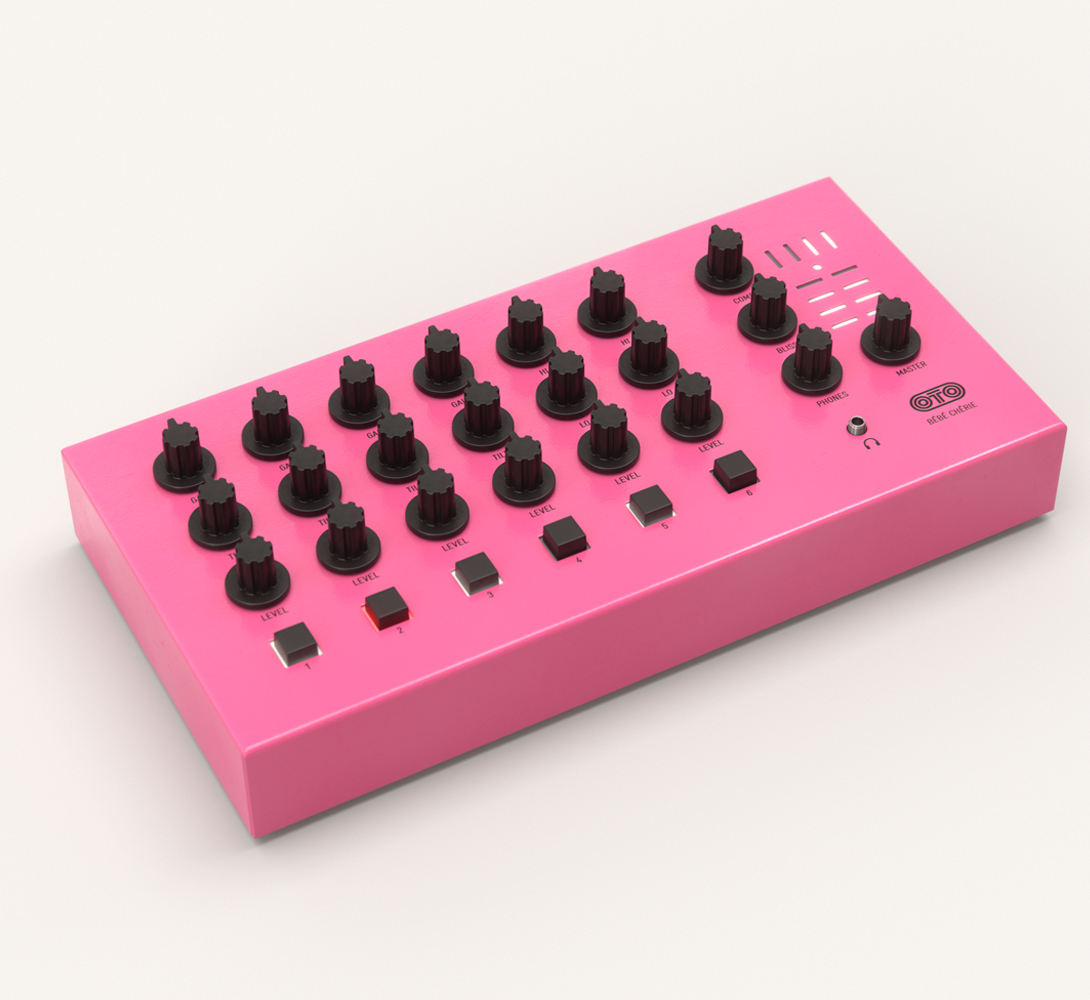 Oto Machines Bebe Cherie - Analog mixing desk - Variation 1