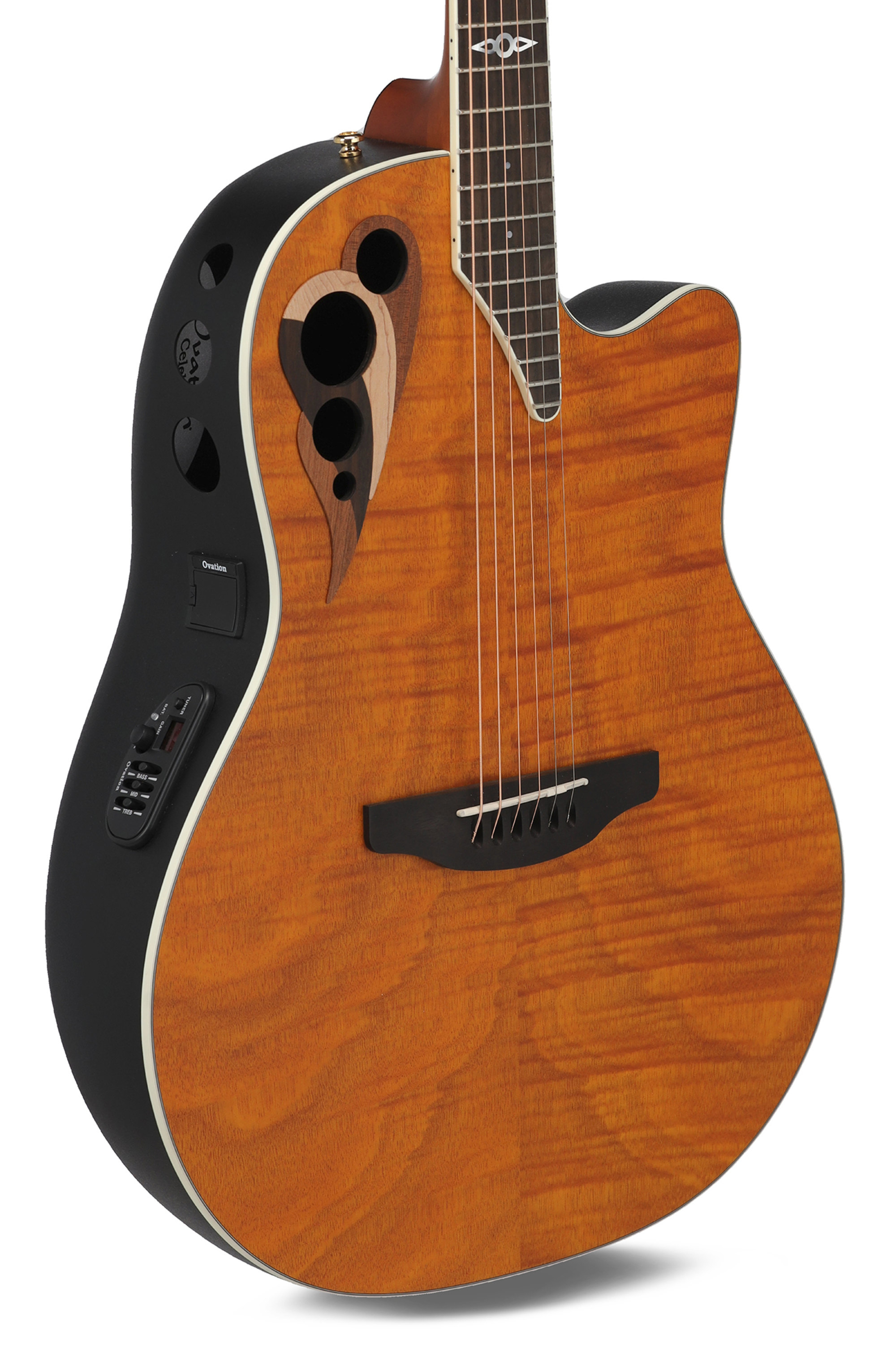 Ovation Celebrity Elite Deluxe Plus Ltd 2026 Quilted - Natural - Folk guitar - Variation 2