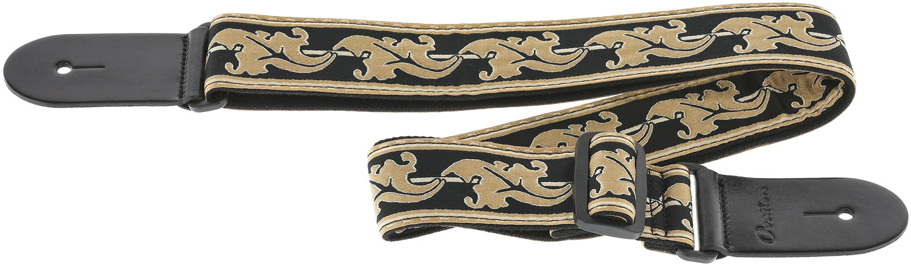 Ovation Sangle Guitare Signature Nylon Retro Gold - Guitar strap - Main picture