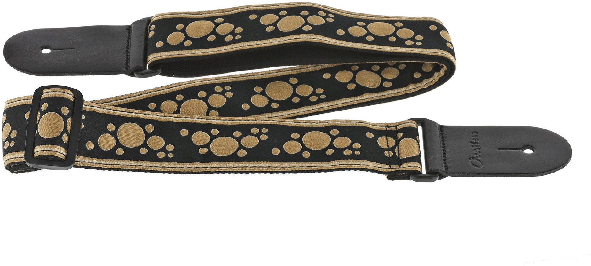 Ovation Sangle Guitare Signature Nylon Retro Gold - Guitar strap - Main picture