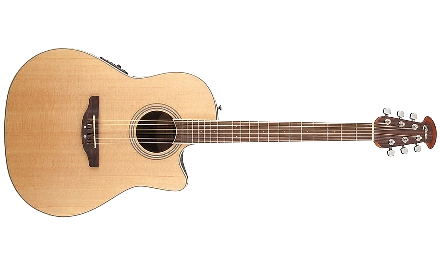 Ovation Cs24-4-g Celebrity Standard Mid Depth Cw Epicea Lyrachord  Rw - Natural - Electro acoustic guitar - Variation 1