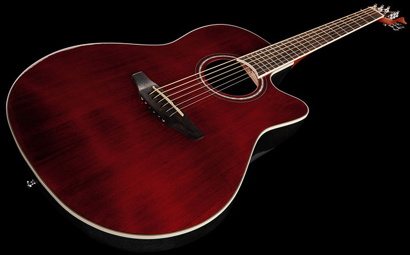 Ovation CS24-RR-G Celebrity Standard - ruby red Electro acoustic guitar