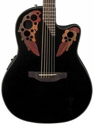 Folk guitar Ovation CE44-5-G Celebrity Elite - Black