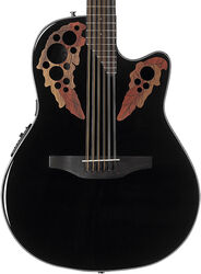 Folk guitar Ovation CE4412-5-G Celebrity Elite 12-String - Black