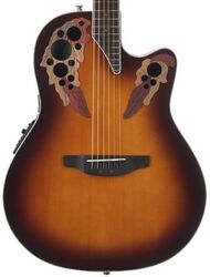 Electro acoustic guitar Ovation CE44P Celebrity Elite - Sunburst
