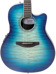 Folk guitar Ovation CS28P-RG-G Celebrity Tradition - Caribbean blue