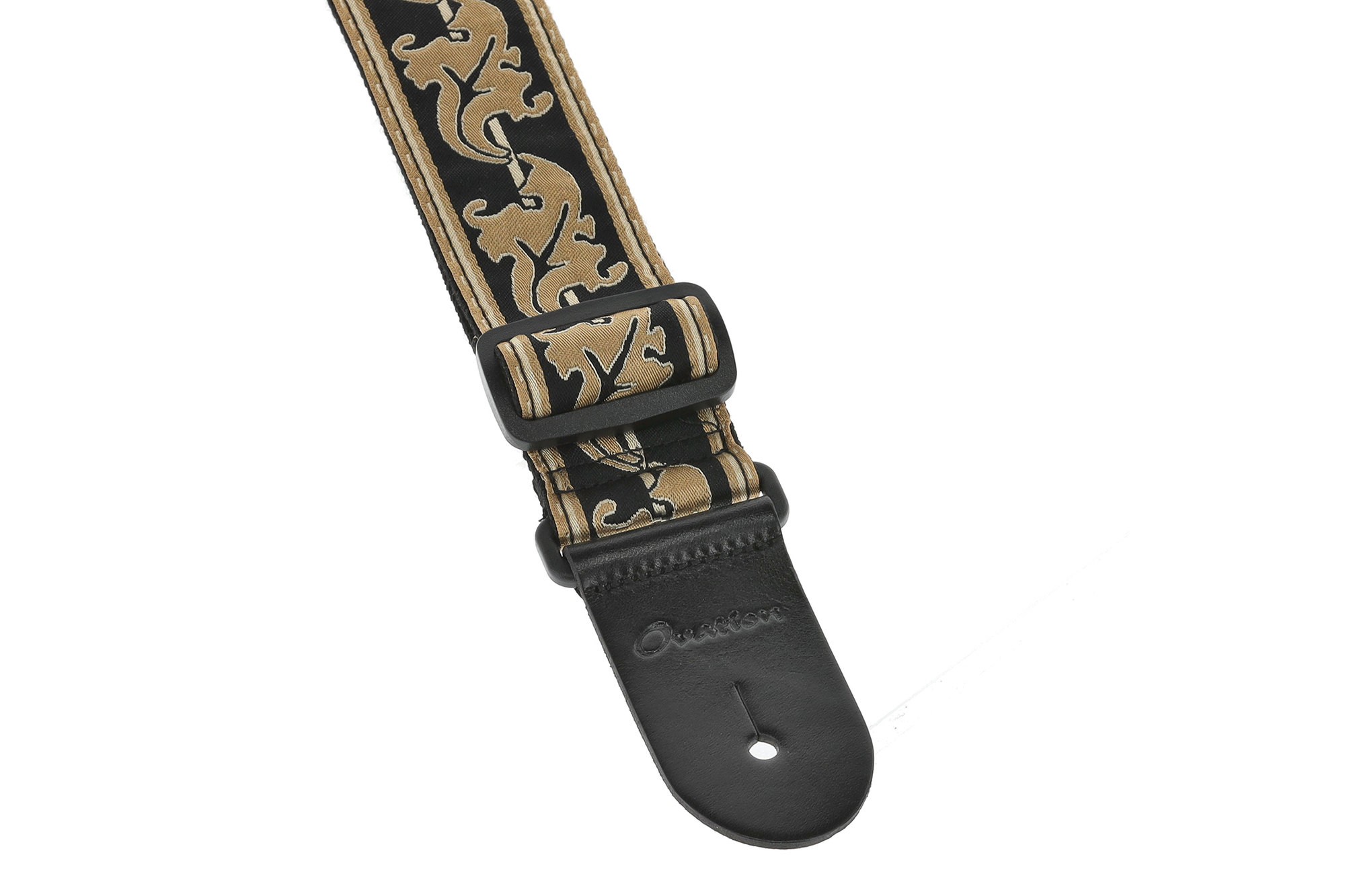 Ovation Sangle Guitare Signature Nylon Retro Gold - Guitar strap - Variation 1