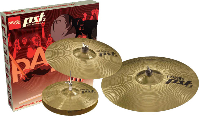 Paiste Pst3 Universal Set 14 16 20 - Cymbals set - Main picture