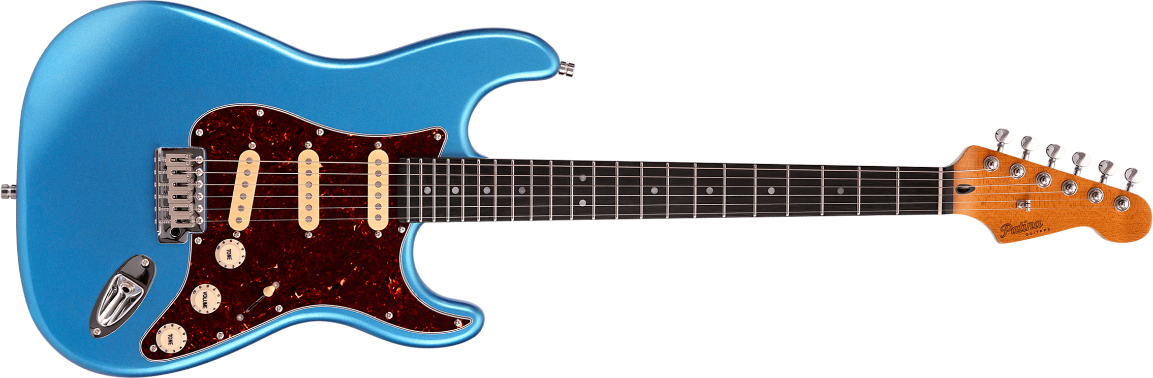 Patina Guitars Ps3 Lpb 3s Trem Rw - Lake Placid Blue - Str shape electric guitar - Main picture