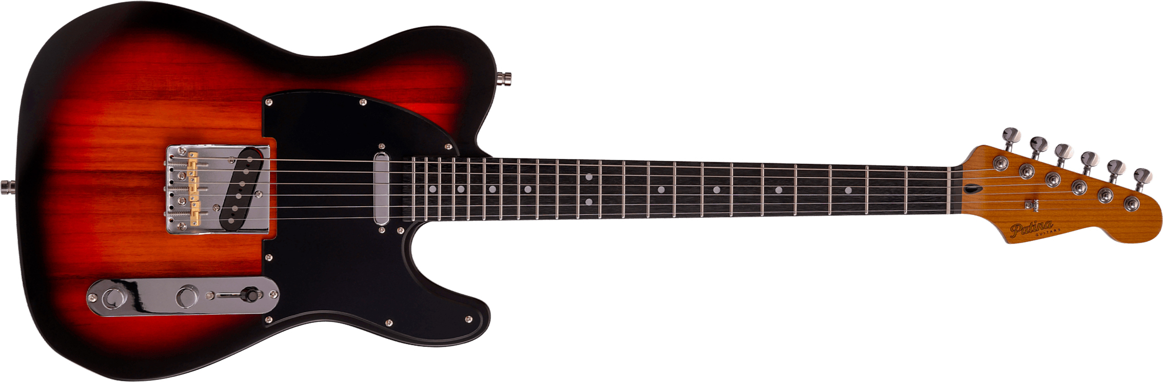 Patina Guitars Pt3 Sb 2s Ht Rw - Sunburst - Tel shape electric guitar - Main picture