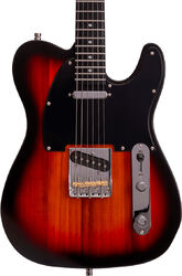 Tel shape electric guitar Patina guitars PT-3 SB - Sunburst