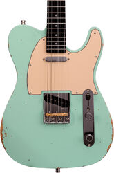 Tel shape electric guitar Patina guitars PT-6 SFG R - Seafoam green