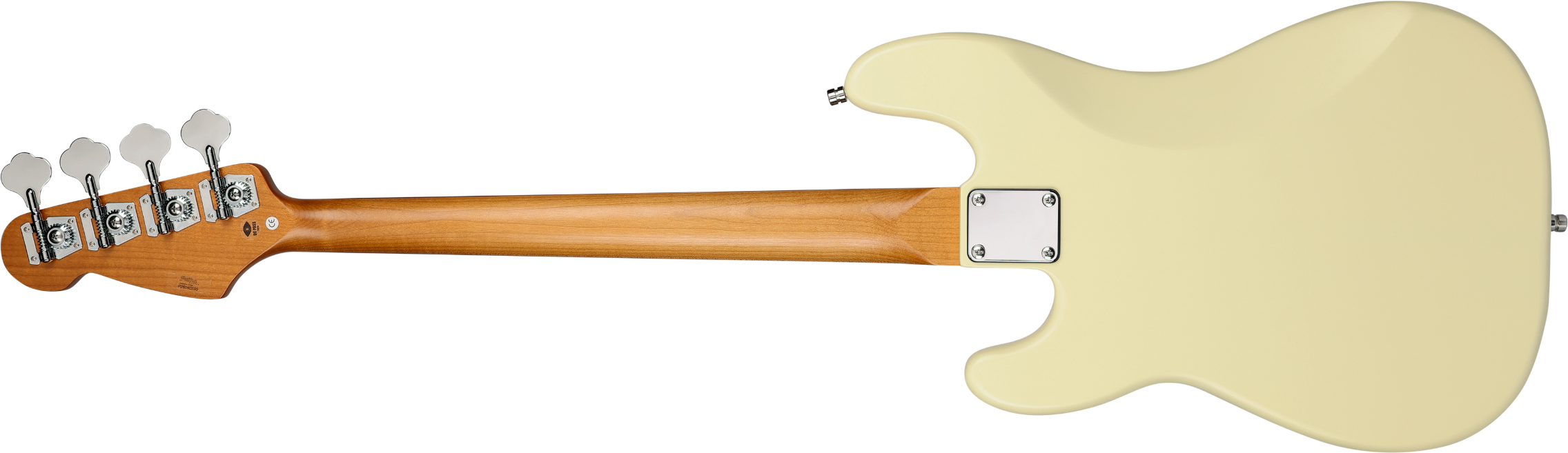 Patina Guitars Ppb3 Ow 1s Ht Rw - Olympic White - Solid body electric bass - Variation 1